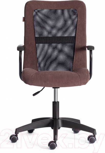 Изображение товара Кресло офисное Tetchair Staff флок/ткань (коричневый/черный, 6/W-11)