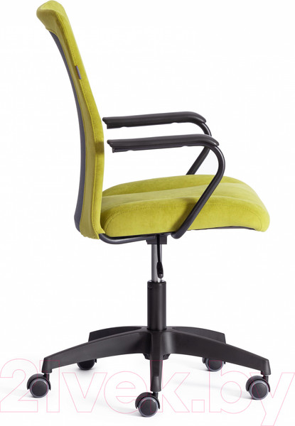 Изображение товара Кресло офисное Tetchair Staff флок/ткань (олива/серый, 23/W-12)