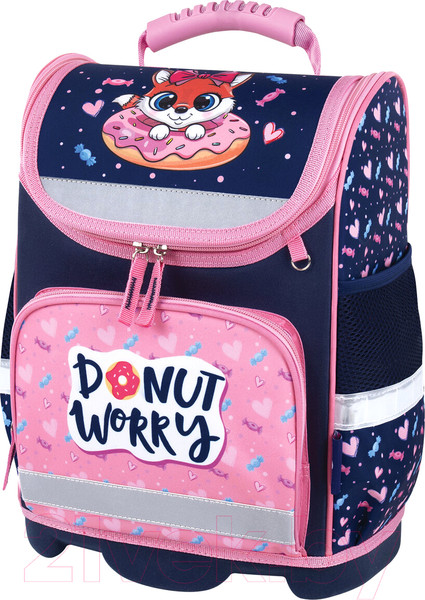 Изображение товара Школьный рюкзак Юнландия Wise. Donut Worry / 272073