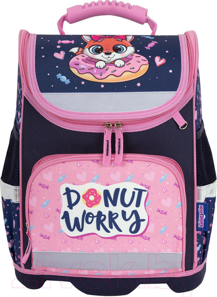 Изображение товара Школьный рюкзак Юнландия Wise. Donut Worry / 272073