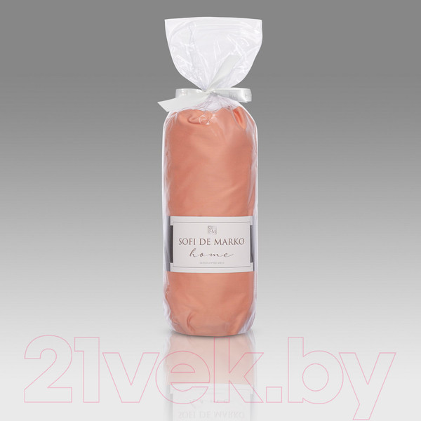 Изображение товара Простыня Sofi de Marko Мармис 200х200х30 / Пр-мс-200х200х30тер (терракот)