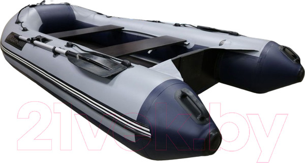 Изображение товара Надувная лодка Муссон 3000 СК-440 (серый/синий)