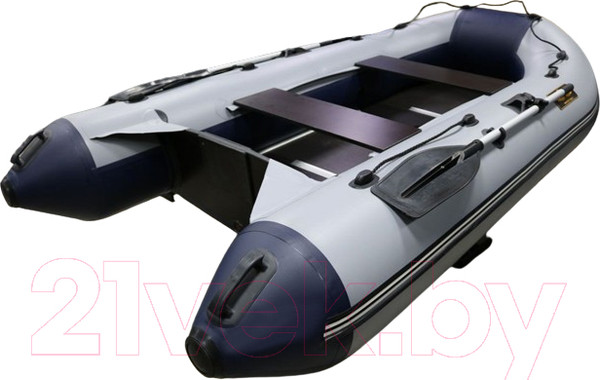 Изображение товара Надувная лодка Муссон 3000 СК-440 (серый/синий)