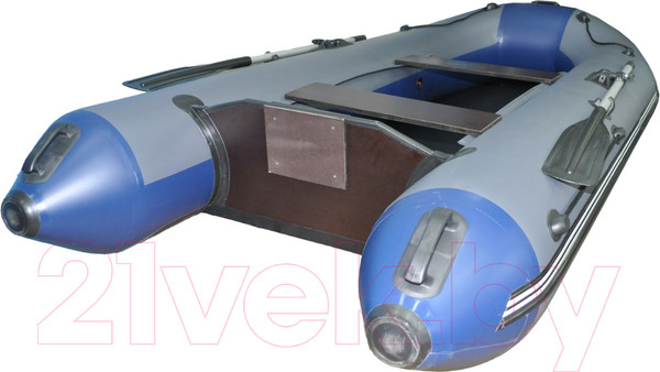 Изображение товара Надувная лодка Муссон 3200 С (серый/синий)