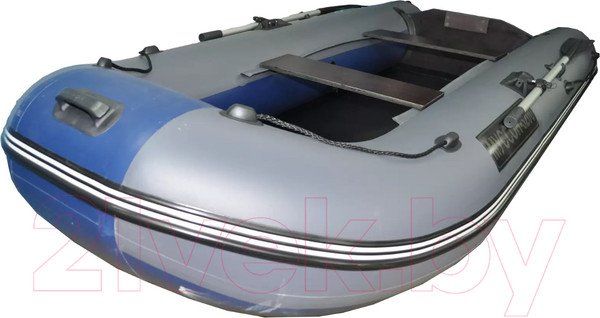 Изображение товара Надувная лодка Муссон 3200 С (серый/синий)