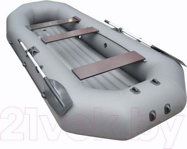 Изображение товара Надувная лодка Муссон Н 350 НД (серый)