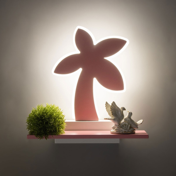 Изображение товара Бра BayerLux Пальма / 9787821 (розовый)