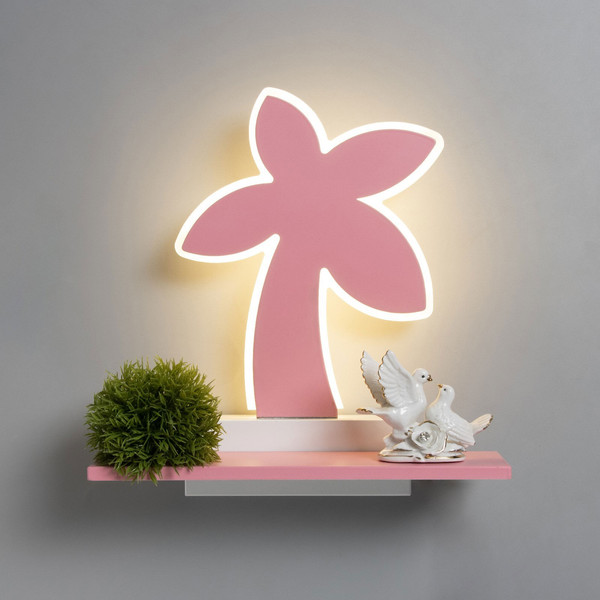 Изображение товара Бра BayerLux Пальма / 9787821 (розовый)