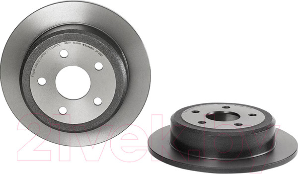 Изображение товара Тормозной диск Brembo 08B52921