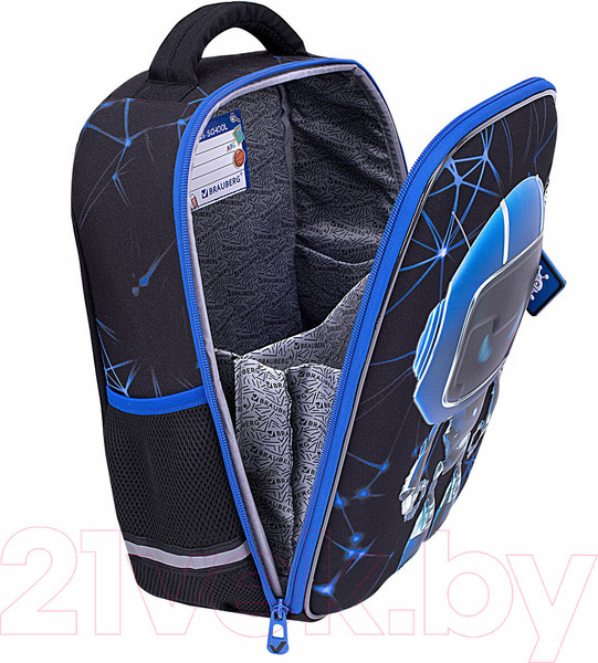 Изображение товара Школьный рюкзак Brauberg Light. Evil Robot / 272028