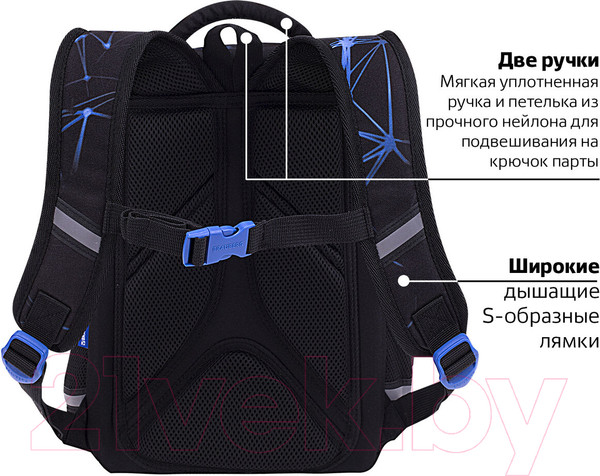 Изображение товара Школьный рюкзак Brauberg Light. Evil Robot / 272028