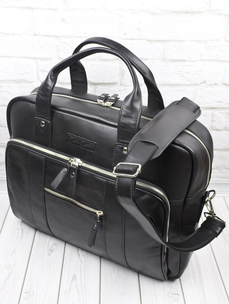 Изображение товара Сумка для ноутбука Carlo Gattini Classico Ruffo 1005-81 (черный)