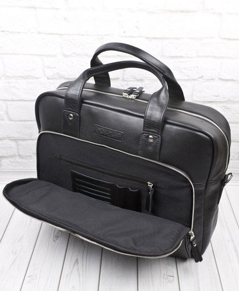 Изображение товара Сумка для ноутбука Carlo Gattini Classico Ruffo 1005-81 (черный)