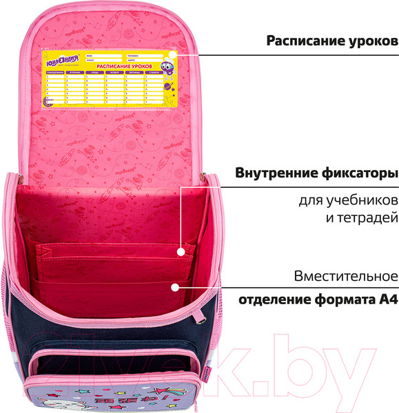 Изображение товара Школьный рюкзак Юнландия Wise. Anime Hugs / 272074