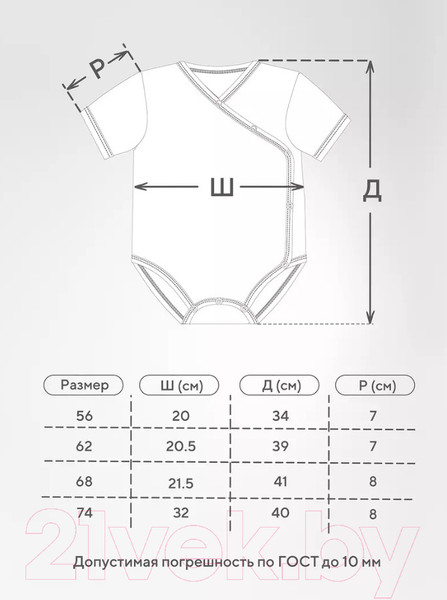 Изображение товара Набор боди для малышей Rant Funny Basic / 6990 (Beige, р.68, 3шт)