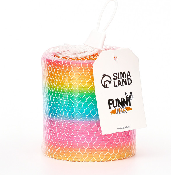 Изображение товара Игрушка детская Sima-Land Пружинка-радуга. Матовая / 326172