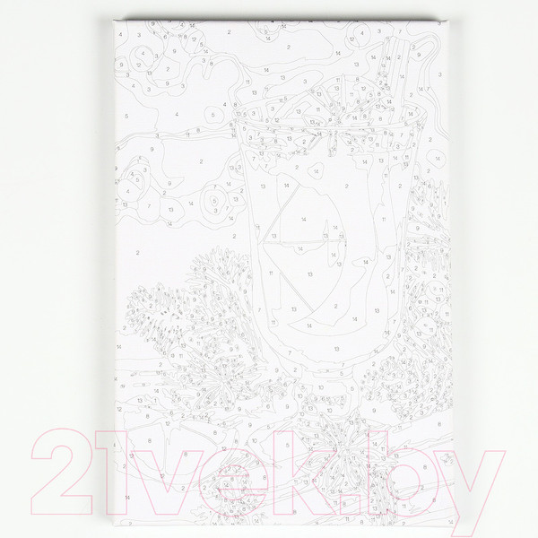 Изображение товара Картина по номерам Школа талантов Новый год! Глинтвейн / 9670026