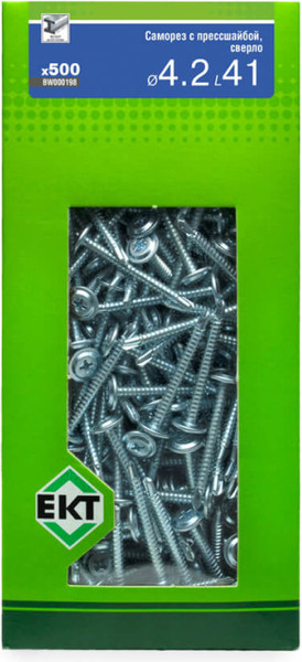 Изображение товара Саморез ЕКТ 4.2x41 / BW000198 (500шт)