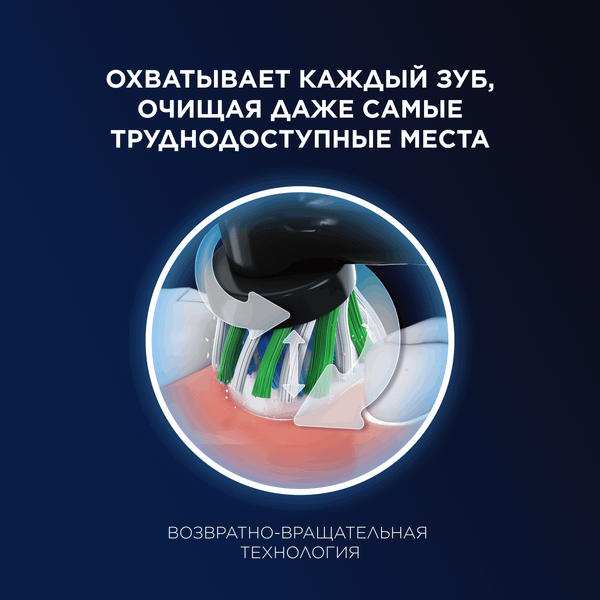 Изображение товара Электрическая зубная щетка Oral-B Genius X Black D706.513.6BK