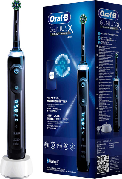 Изображение товара Электрическая зубная щетка Oral-B Genius X Black D706.513.6BK