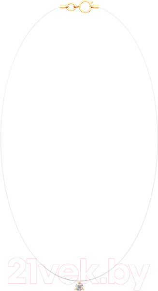 Изображение товара Колье из розового золота ZORKA 580002.1.14K.R (45см, с фианитами)