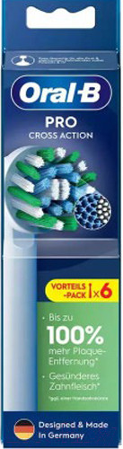 Изображение товара Набор насадок для зубной щетки Oral-B Pro CrossAction EB50RX-6 