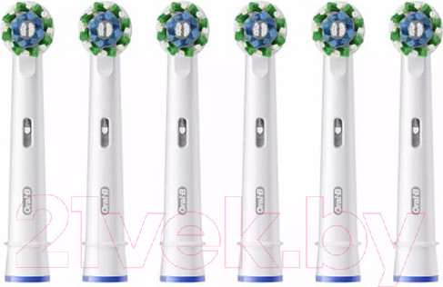 Изображение товара Набор насадок для зубной щетки Oral-B Pro CrossAction EB50RX-6 