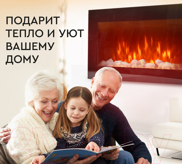Изображение товара Электрокамин PLANTA PFP-WM090 SLIM