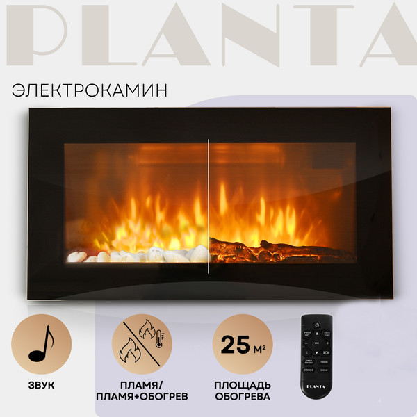 Изображение товара Электрокамин PLANTA PFP-WM090 SLIM