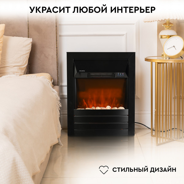 Изображение товара Электрокамин PLANTA PFP-FS600 (черный)
