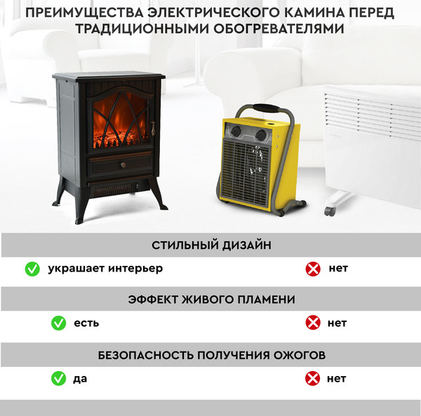 Изображение товара Электрокамин PLANTA PFP-FS100