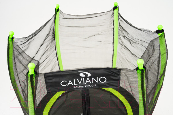 Изображение товара Батут Calviano D-140 (внешняя сетка, зеленый)