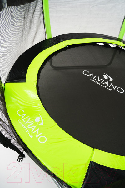 Изображение товара Батут Calviano D-140 (внешняя сетка, зеленый)