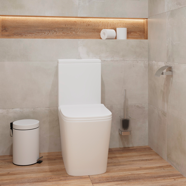 Изображение товара Унитаз напольный Lauter W09 S-TRAP с полипропиленовым сиденьем и микролифтом / 21900003 (вертикальный выпуск)