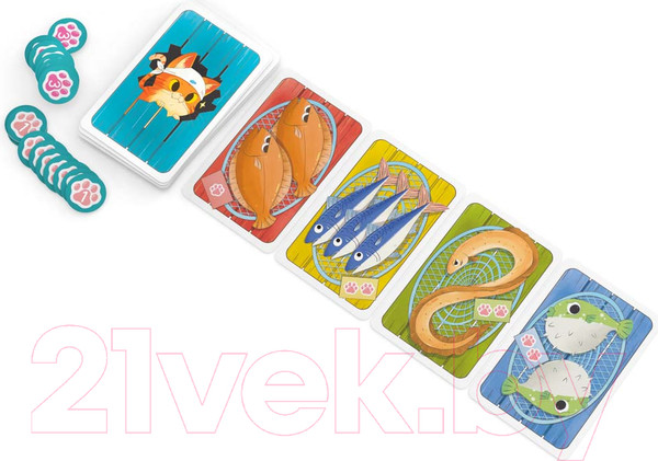 Изображение товара Настольная игра Стиль Жизни Кошки рыбки / УТ100031059