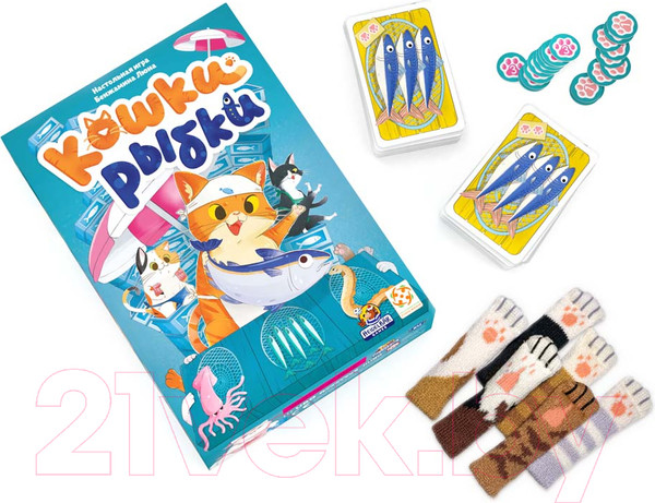 Изображение товара Настольная игра Стиль Жизни Кошки рыбки / УТ100031059