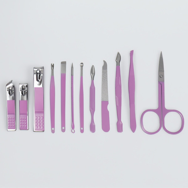 Изображение товара Набор для маникюра Queen Fair 7670577 (сиреневый)