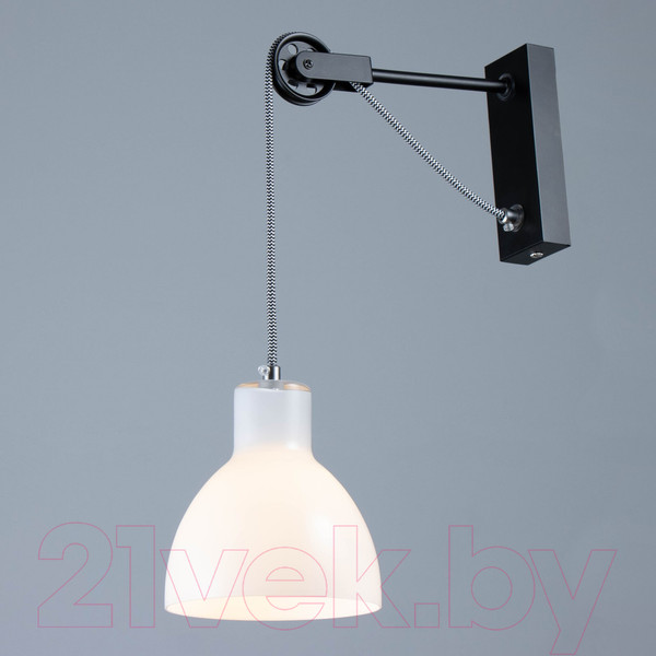 Изображение товара Бра BayerLux Шелла / 9215524 (черный/белый)