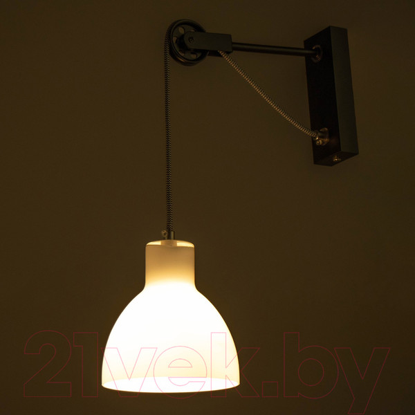 Изображение товара Бра BayerLux Шелла / 9215524 (черный/белый)