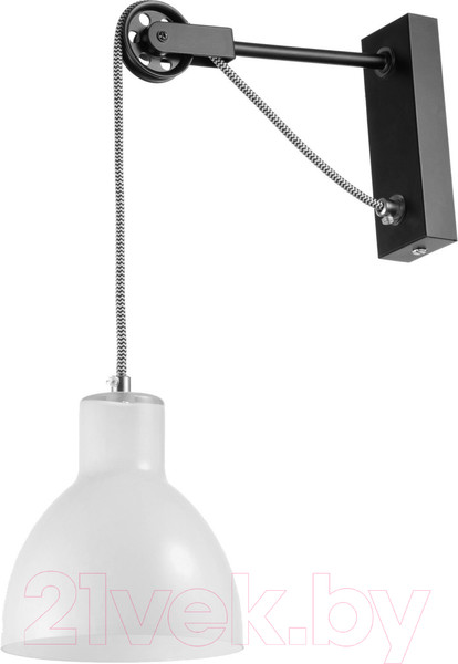 Изображение товара Бра BayerLux Шелла / 9215524 (черный/белый)