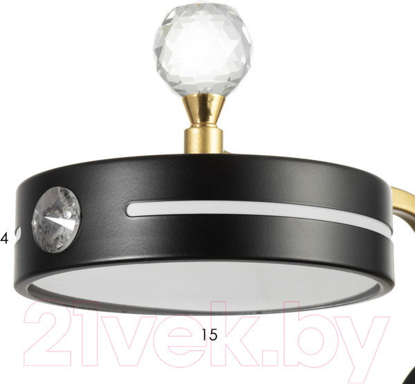 Изображение товара Бра BayerLux Антеко / 9626413 (черный)