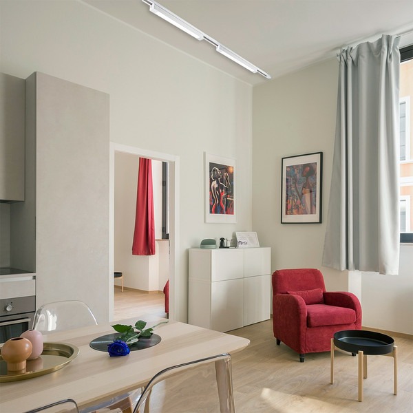 Изображение товара Трековый светильник ESCADA 20001TRU/02LED SWH (белый матовый)