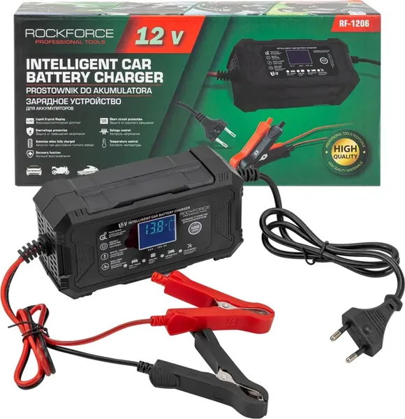 Изображение товара Зарядное устройство для аккумулятора RockForce RF-1206 (57847)