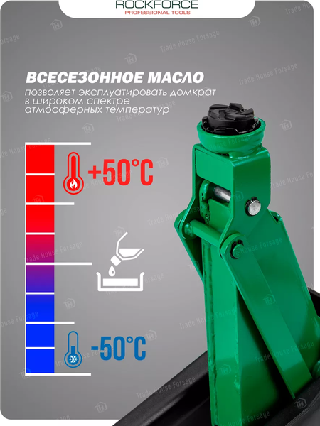 Изображение товара Подкатной домкрат RockForce RF-TH22502 (58626)