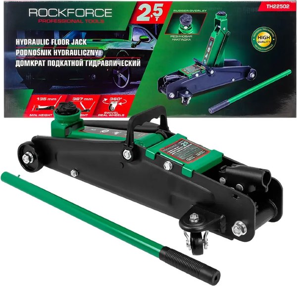 Изображение товара Подкатной домкрат RockForce RF-TH22502 (58626)