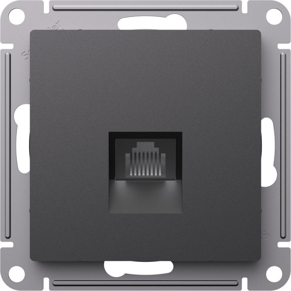 Изображение товара Розетка Systeme (Schneider) Electric AtlasDesign ATN001486 (базальт)