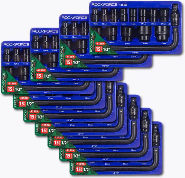 Изображение товара Набор головок слесарных RockForce RF-4159K-10K-T (58579)