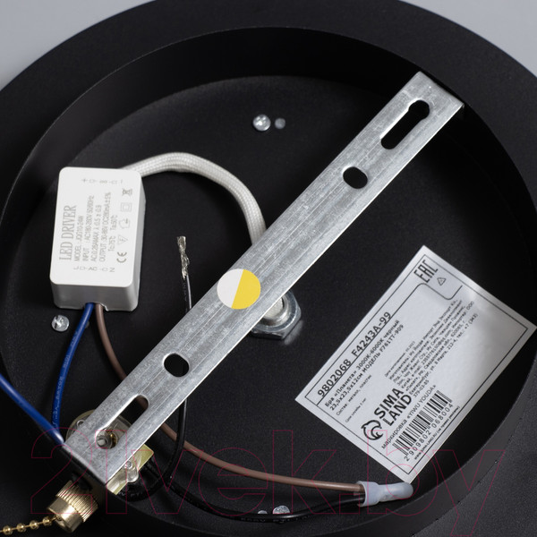 Изображение товара Бра BayerLux Планета / 9802068 (черный)