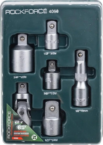 Изображение товара Набор адаптеров слесарных RockForce RF-4068 (58295)