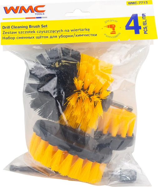 Изображение товара Набор щеток для электроинструмента WMC Tools WMC-7713 (58508)
